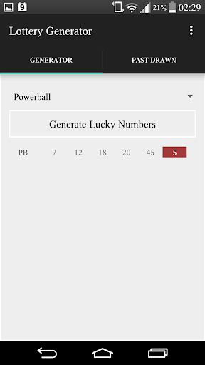 Lottery Picker