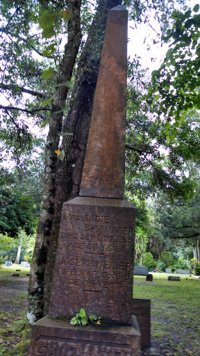 Weider-Shoemaker Memorial Monolith- 1915