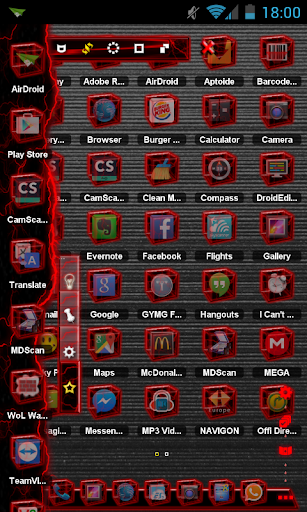 TSF Shell Theme Red Th HD