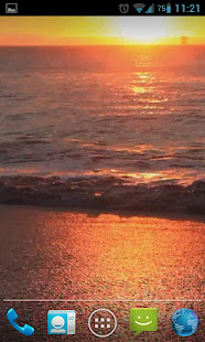 Sunset Beach Live Wallpaper HD(圖3)-速報App