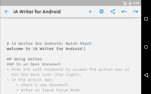 Free Download iA Writer APK