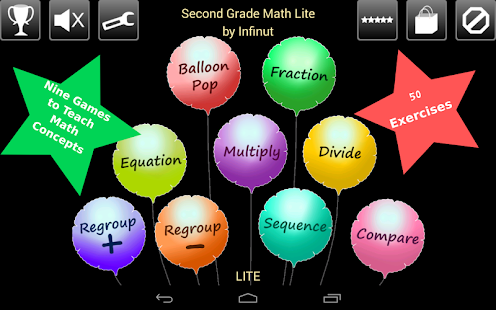 Second Grade Kids Math Lite