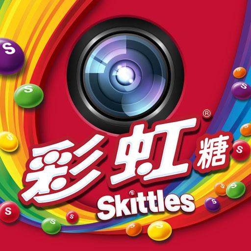 Skittles 彩虹照反 LOGO-APP點子