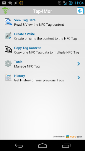 Tap4Mor NFC TagWriter