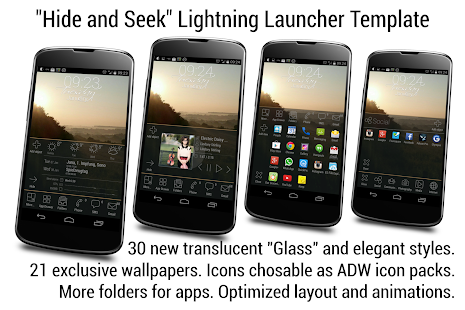 Zooper widget template folder