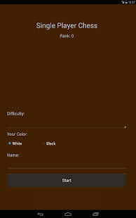 Single Player Chess Screenshots 0