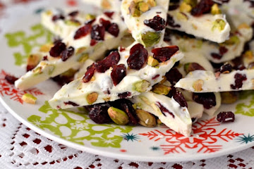 Pistachio Cranberry Bark