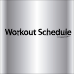Cover Image of ดาวน์โหลด Workout Schedule 1.7 APK