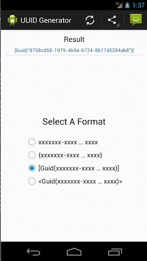 UUIDGen for Android