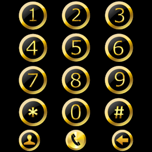 THEME BLACK GOLD 2 FR EXDIALER