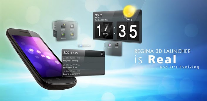 Regina 3D Launcher Pro