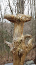 Gnarled Tree Sculpture