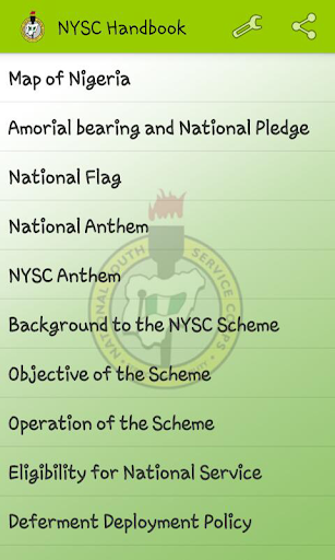 NYSC Handbook