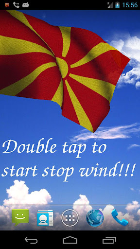 3D Macedonia Flag LWP +