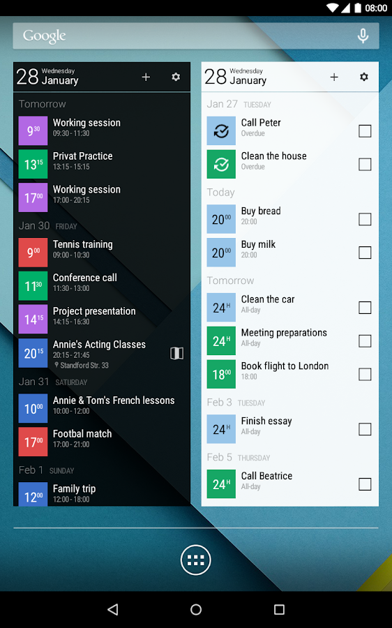 Business Calendar 2 Kalender AndroidApps auf Google Play