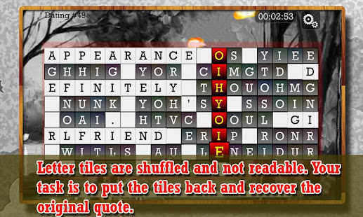 WORD PUZZLE for ROMANTIC SOUL(圖1)-速報App