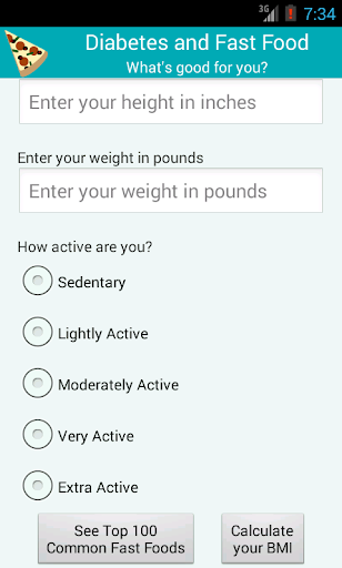 【免費健康App】Diabetes and Fast Food-APP點子
