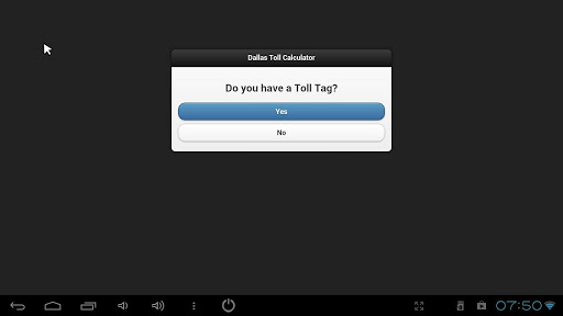 Dallas Toll Calculator