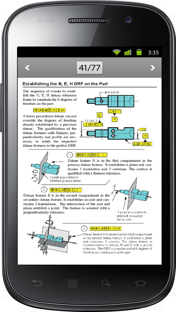 GeoTol Pro Digital Guide Screen 2