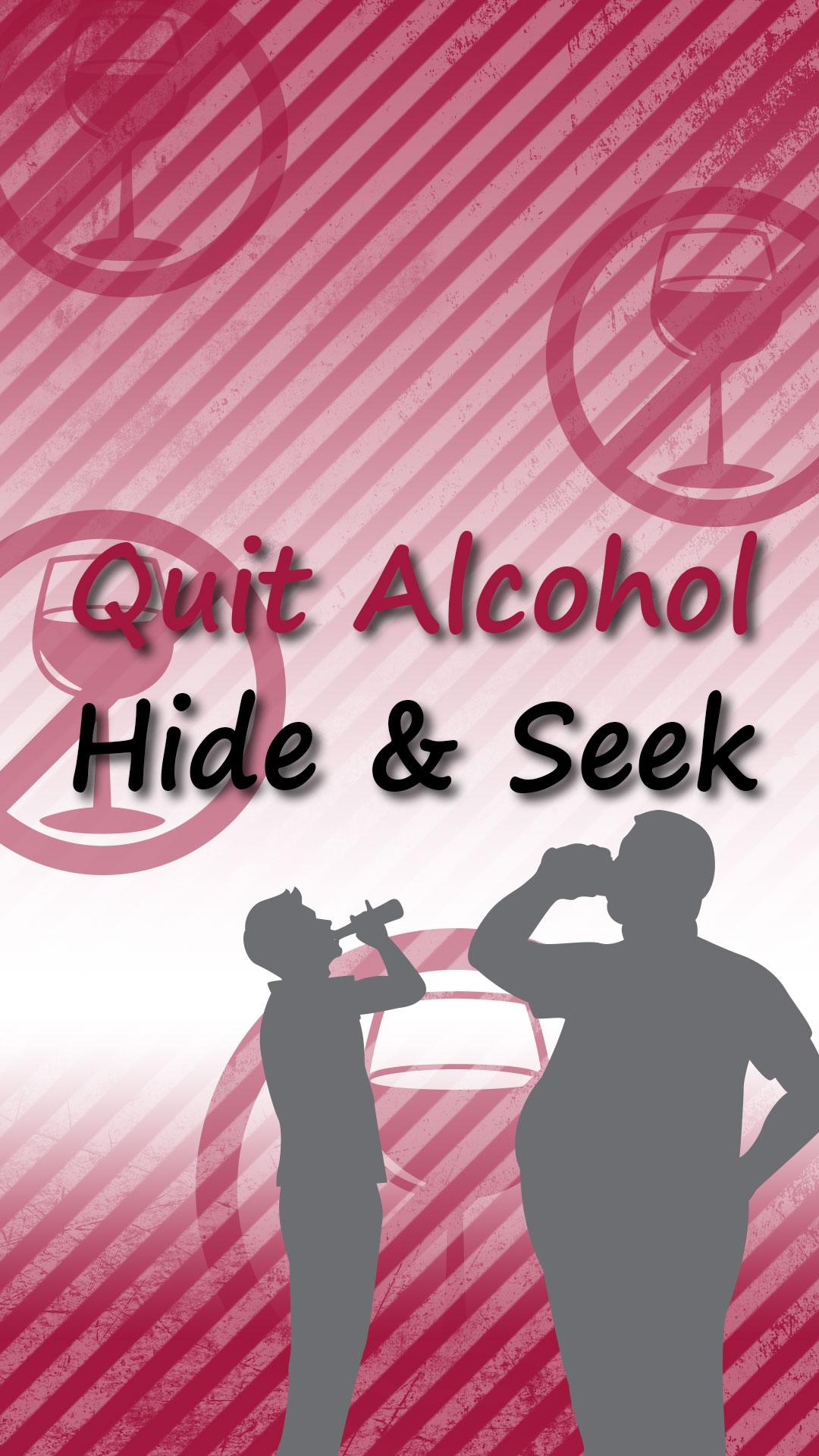 Android application Quit Alcohol Hide&amp;Seek screenshort