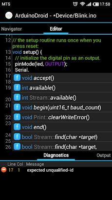 Arduinodroid Arduino Ide Androidアプリ Applion