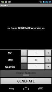 Free Random Numbers Generator Pro APK for Android