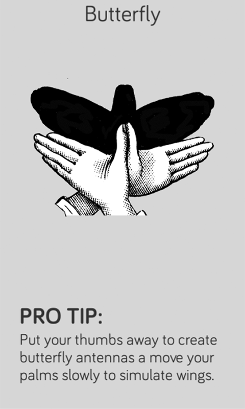 Hand shadow puppets Screen 2
