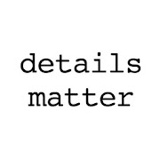 Details Matter  Icon