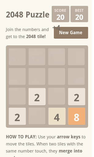 2048 Puzzle