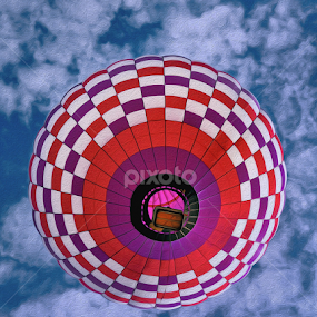 balloon in the sky  by Dejan Gavrilovic - Transportation Other