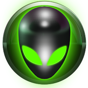 poweramp skin alien green