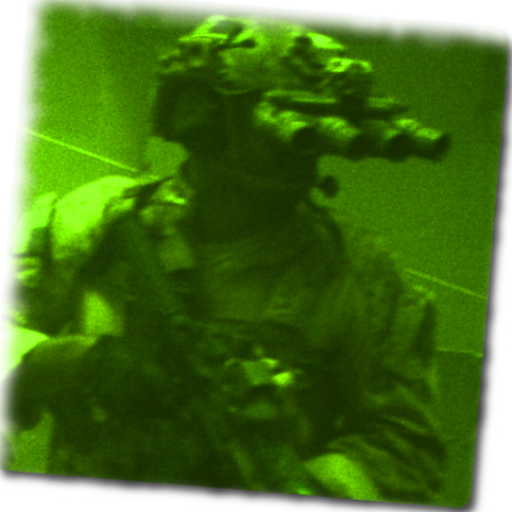 Night Vision Simulator Selfie