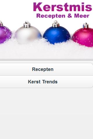 Kerstmis Recepten Meer