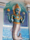 Lord Vishnu in Fish Avatar
