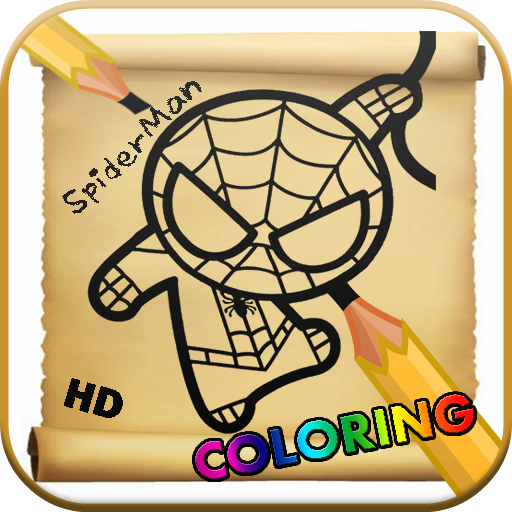 Spider Guy Coloring 娛樂 App LOGO-APP開箱王