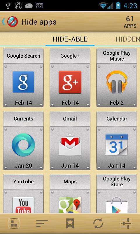 AppMgr III Pro (App 2 SD) - screenshot