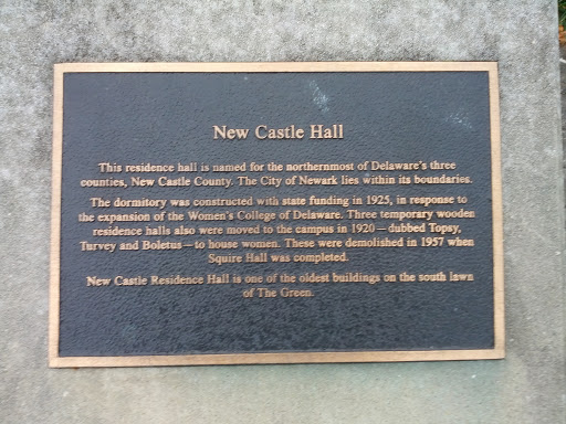 New Castle Hall Monument