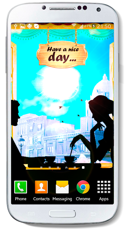   Retro Cafe Live Wallpaper: captura de tela 