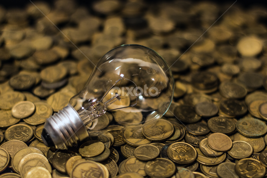 Light of Money by Mohamed Moustafa ( Abdofoto ) - Artistic Objects Still Life