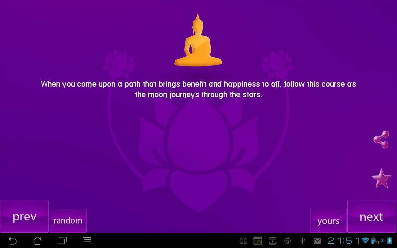 Buddha Quotes Plus screenshot