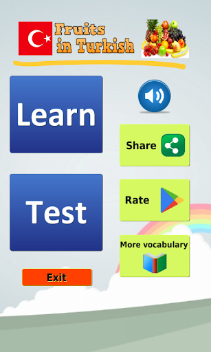 Learn Fruits in Turkish