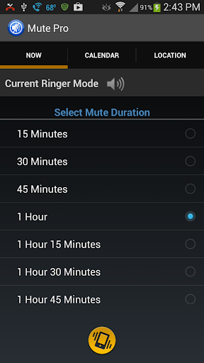 Mute Pro Auto Silent Ringer