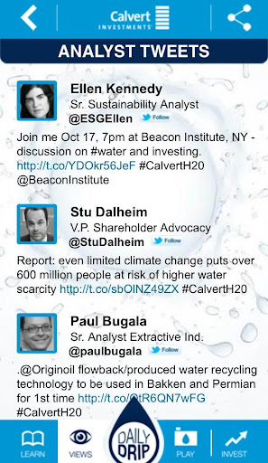 Water Investing