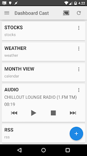 Dashboard Cast Screenshot