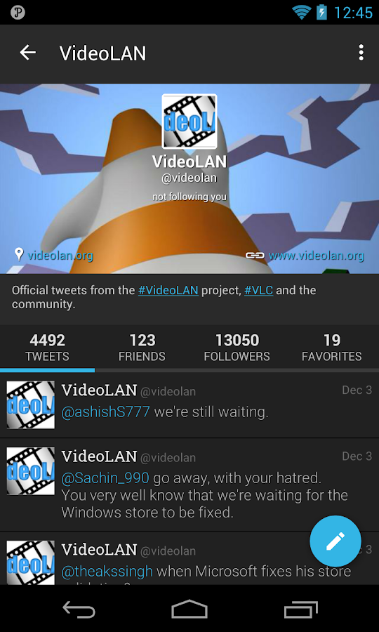 Plume for Twitter - screenshot