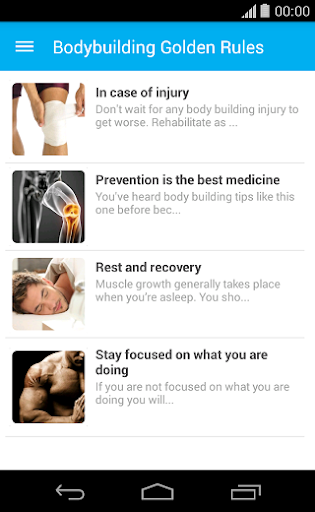 【免費生活App】Bodybuilding Golden Rules-APP點子