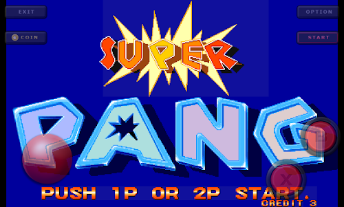 Android application 슈퍼팡(Super Pang) screenshort