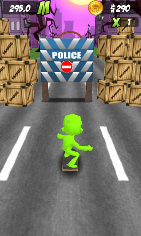 Skate Zombies : Surf na Rua!!! - screenshot