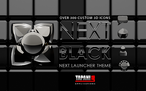 Next Launcher Theme black(圖3)-速報App