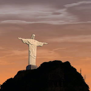 Rio Live Wallpaper - Corcovado logo